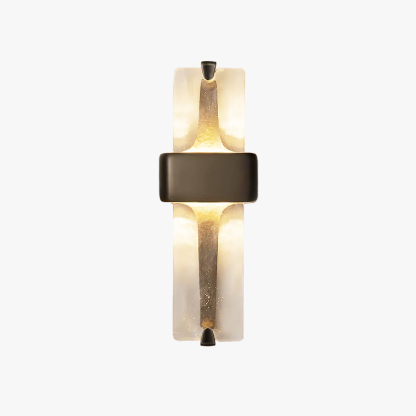 Edge Modern Unusual Glass Metal Wall Lamp Dining Room Bedroom