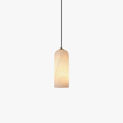Ozawa Minimalismo Metal Alabastro Lámpara Colgante Dormitorio Salón