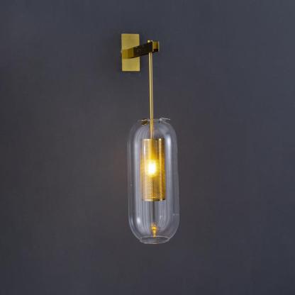 Verona Modern Glass Wall Light