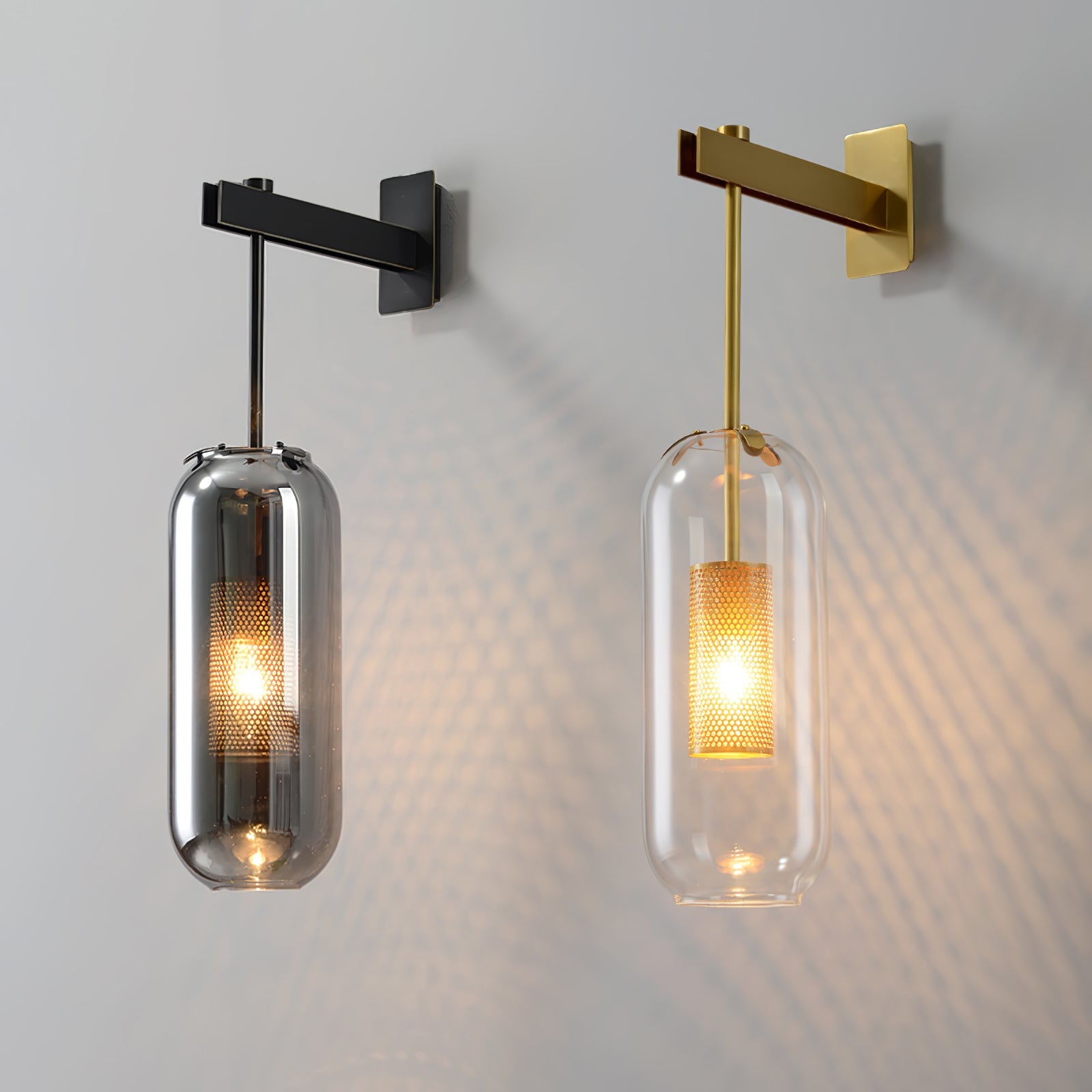 Verona Modern Glass Wall Light