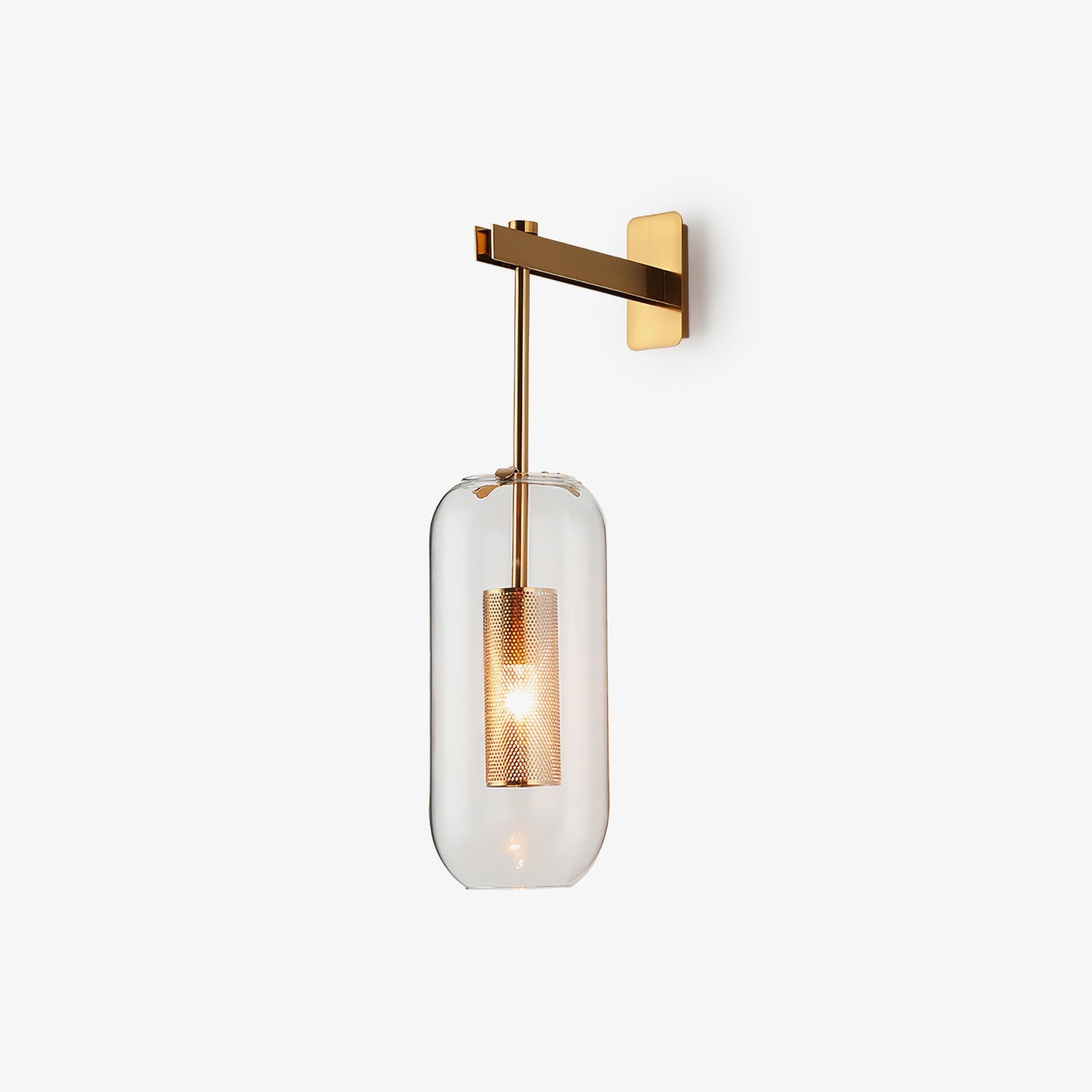 Verona Modern Glass Wall Light