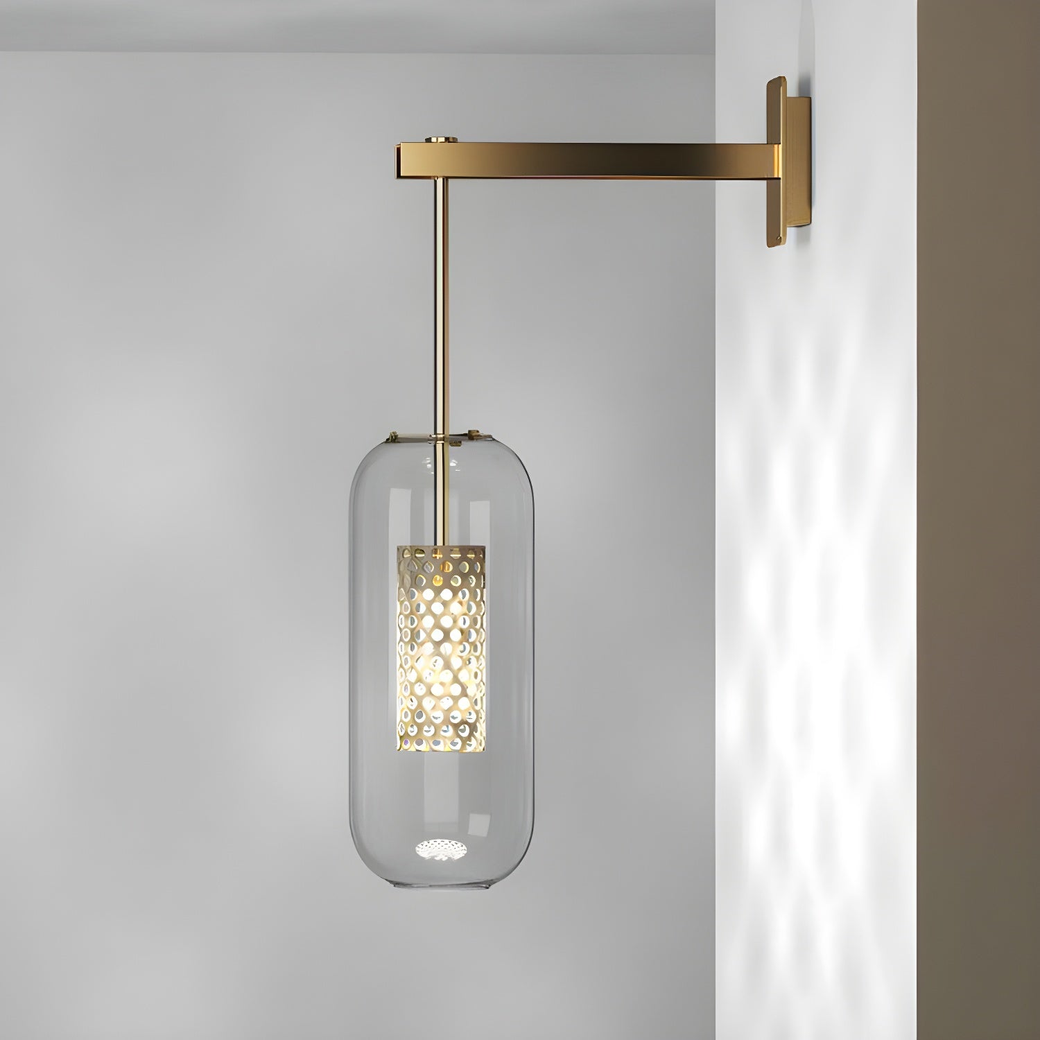 Verona Modern Glass Wall Light