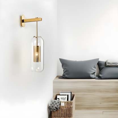 Verona Modern Glass Wall Light
