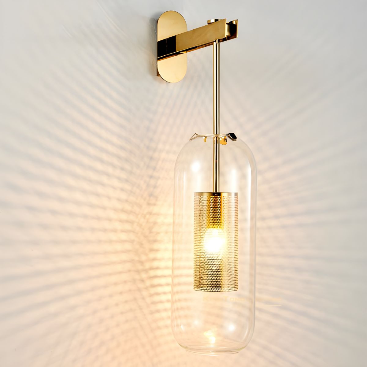 Verona Modern Glass Wall Light