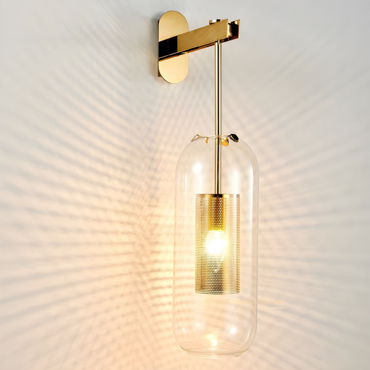 Verona Modern Glass Wall Light