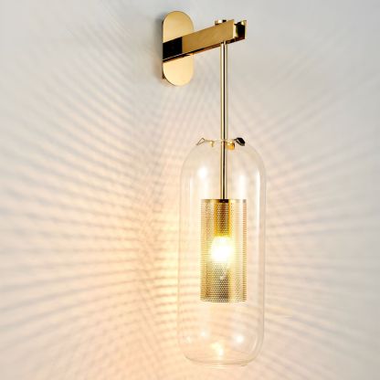 Verona Modern Glass Wall Light