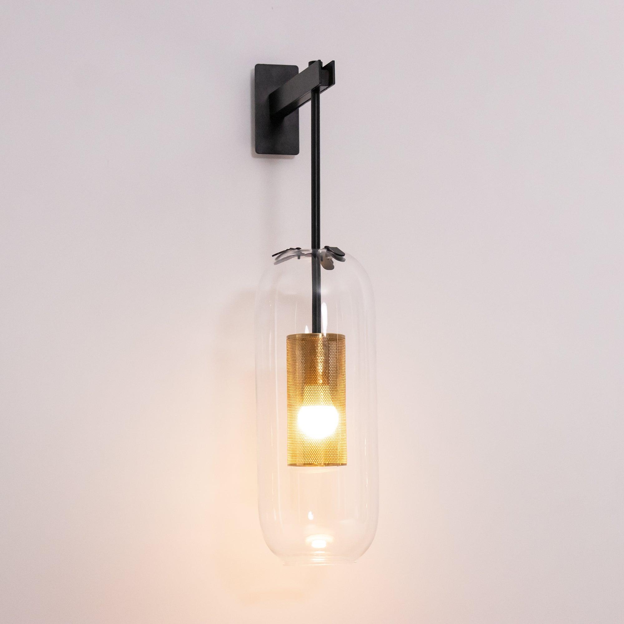 Verona Modern Glass Wall Light