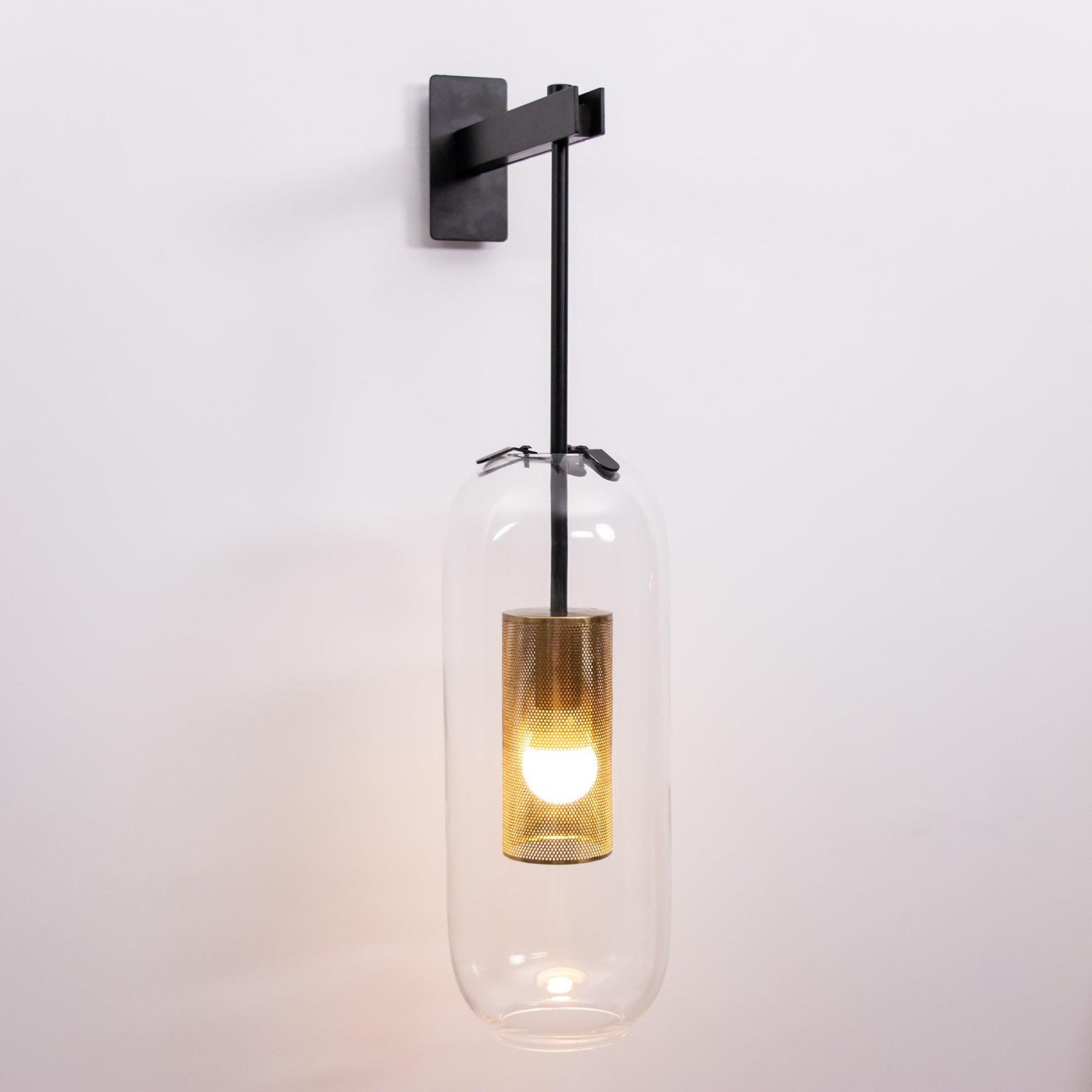 Verona Modern Glass Wall Light