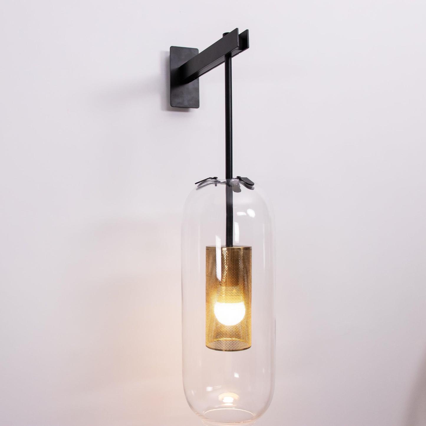 Verona Modern Glass Wall Light