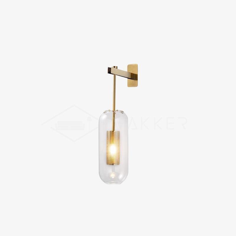 Verona Modern Glass Wall Light