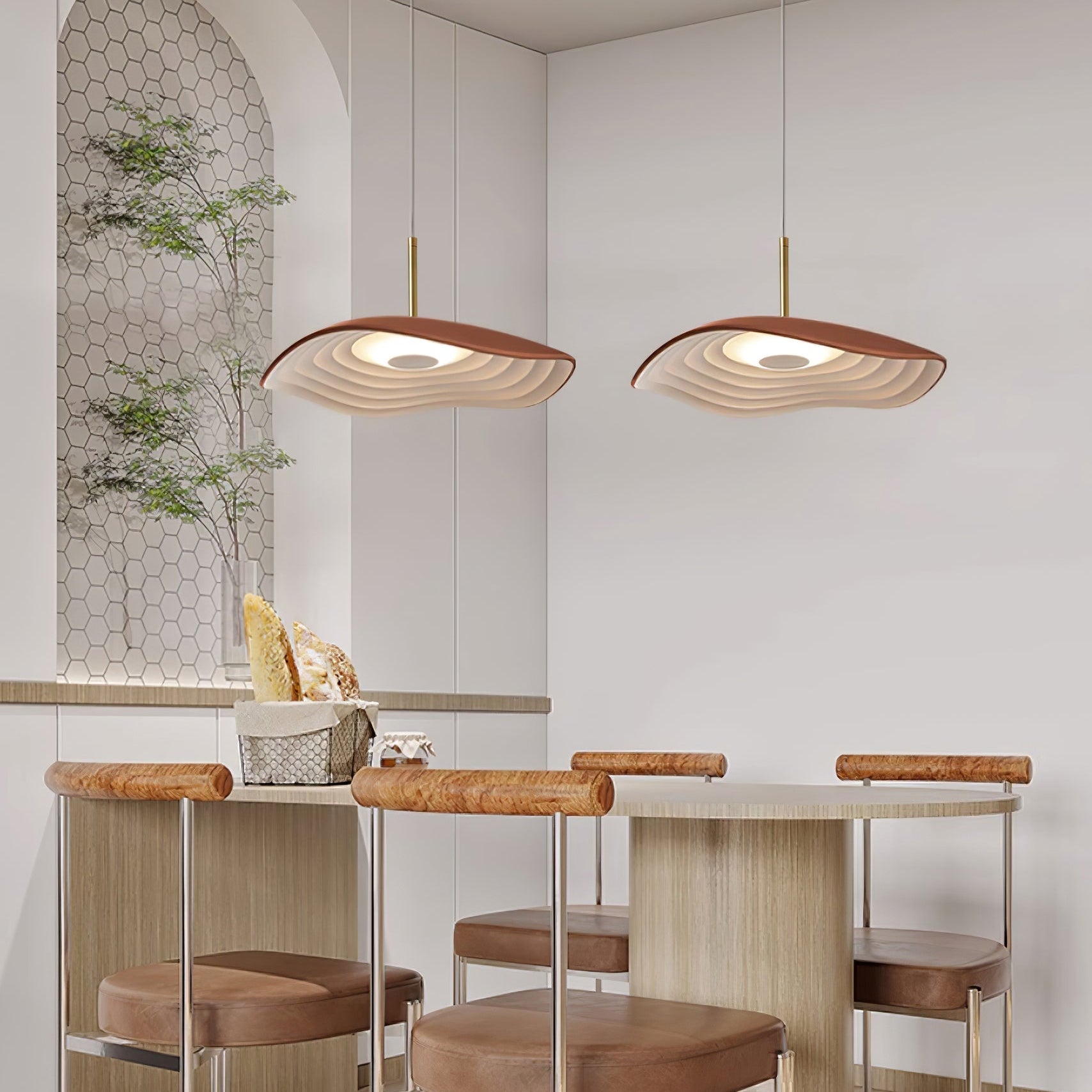 Axis Shell Pendant Light