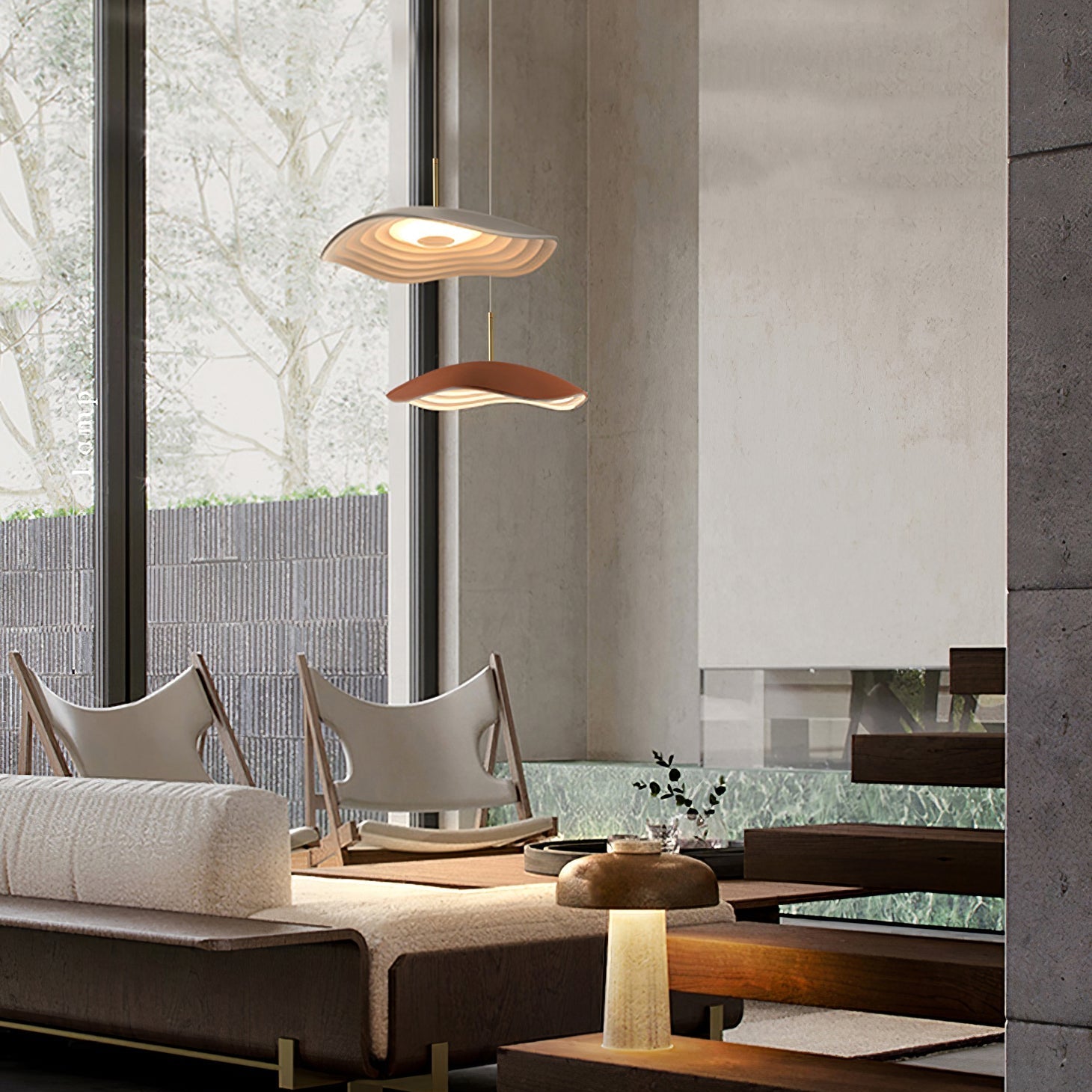 Axis Shell Pendant Light