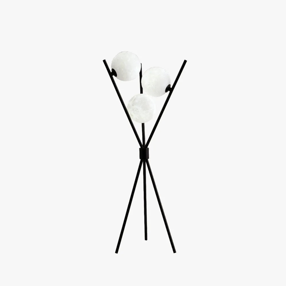 Axis Minimalist Metal Tripod Floor Lamp