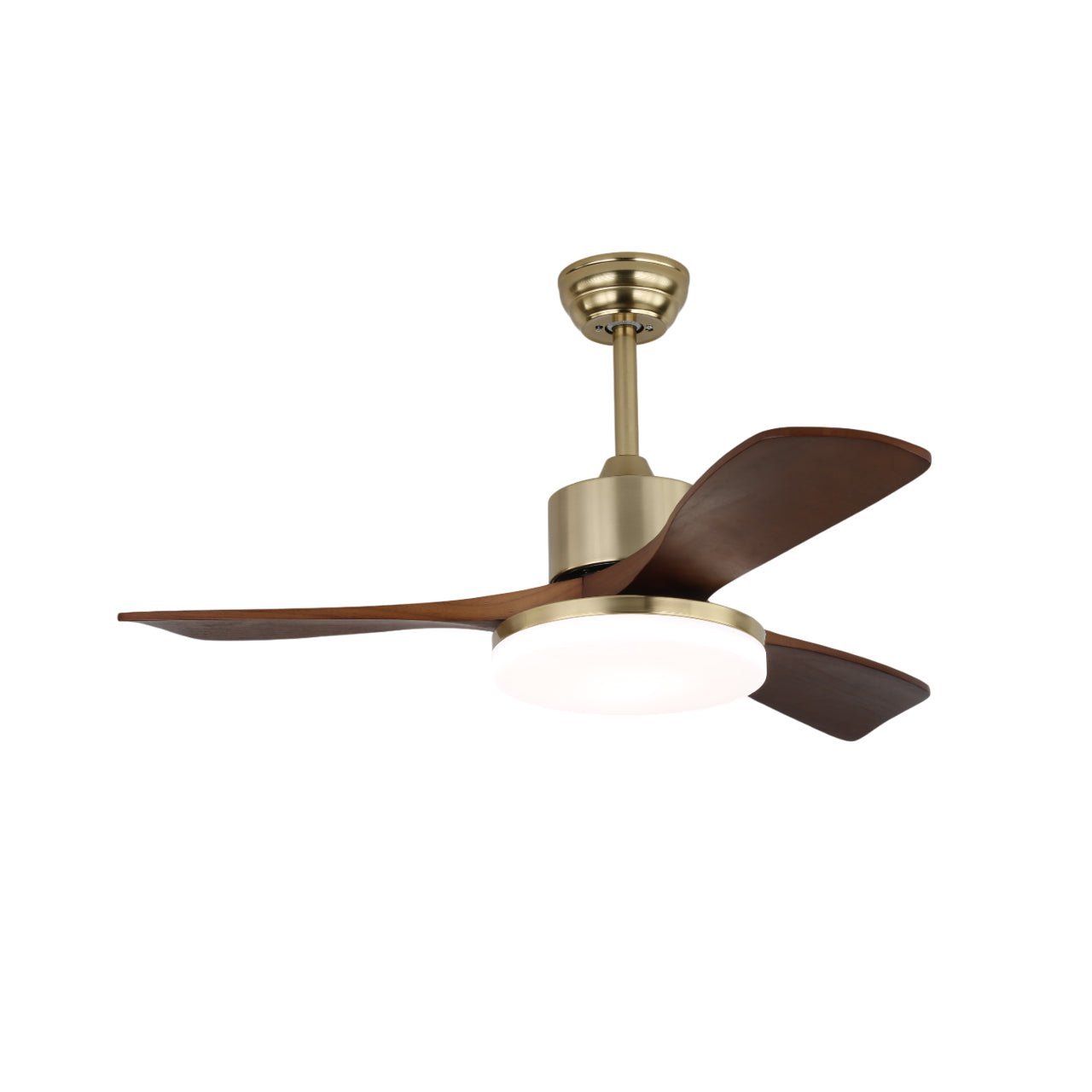 Ventilador de Techo con Lámpara Selora con mando a distancia para ajuste de 6 velocidades