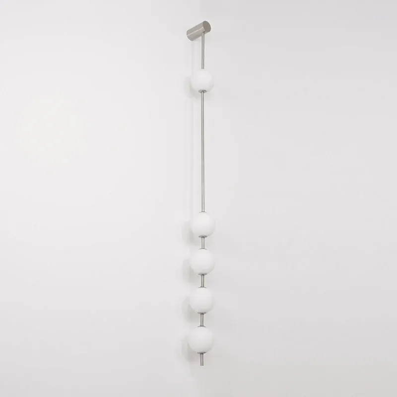 Edge Minimalism Metal Glass Wall Lamp Bedroom Living Room