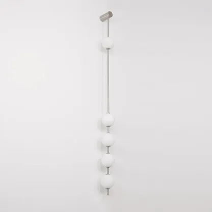 Edge Minimalism Metal Glass Wall Lamp Bedroom Living Room