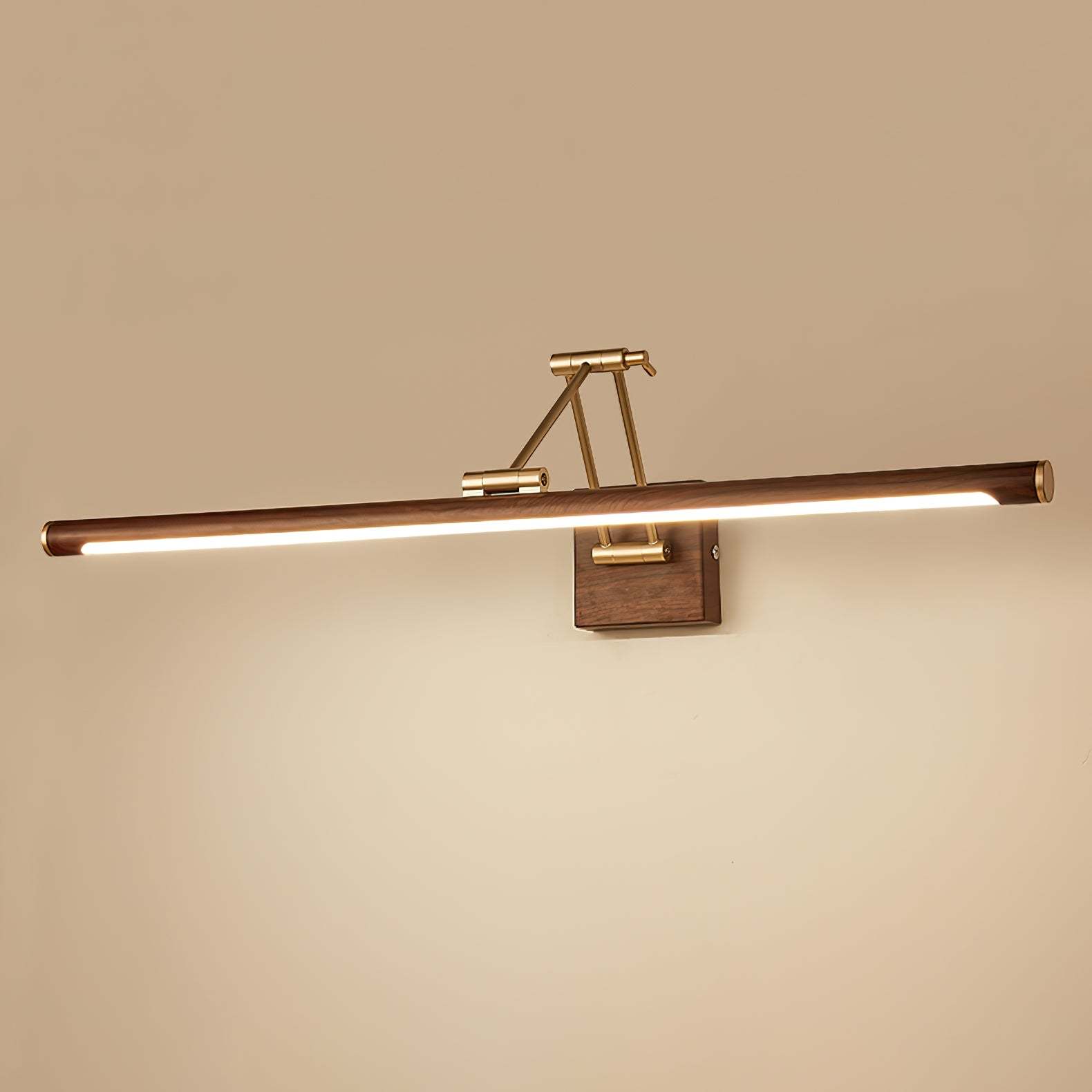 Walnut Color Linear Adjustable Aplique
