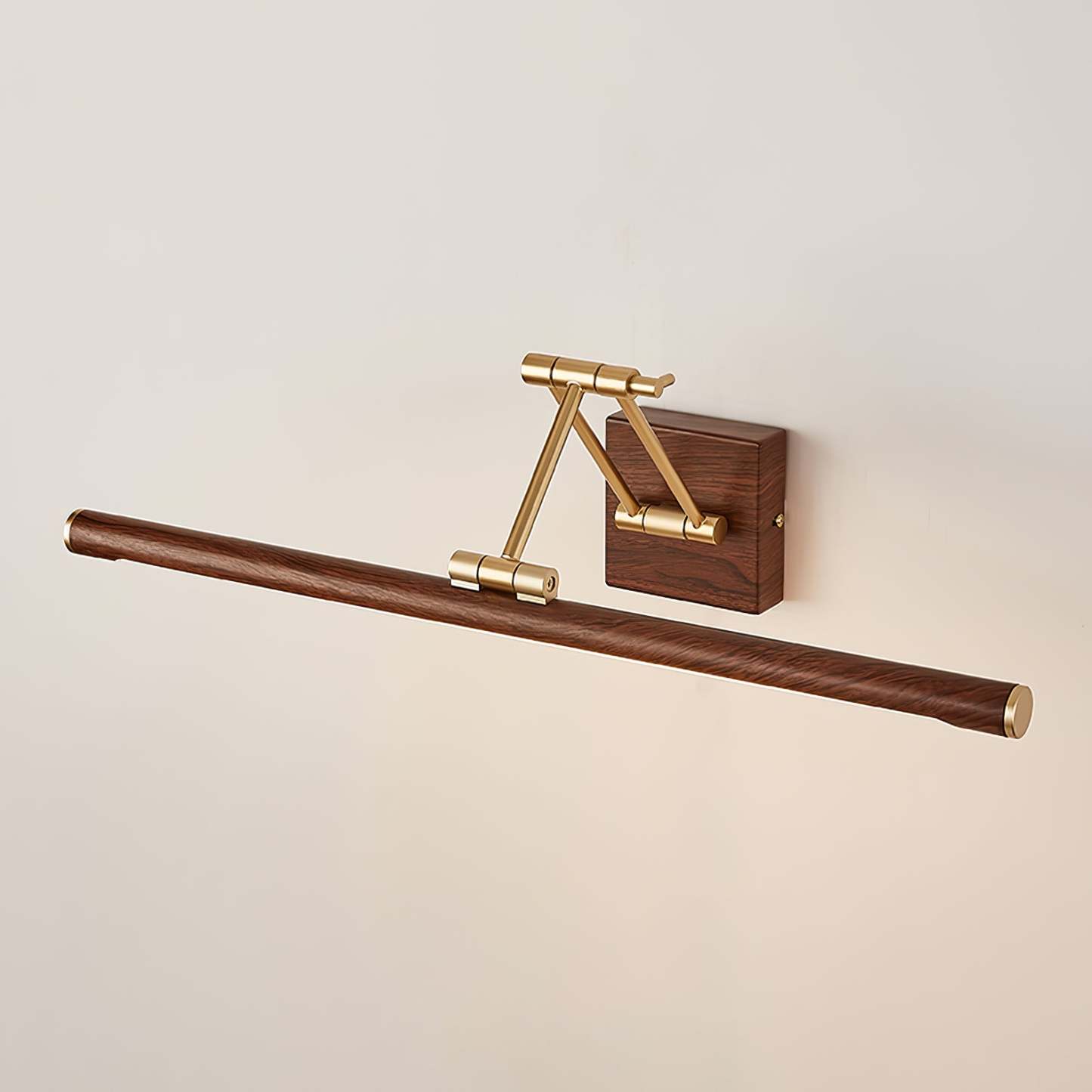 Walnut Color Linear Adjustable Aplique