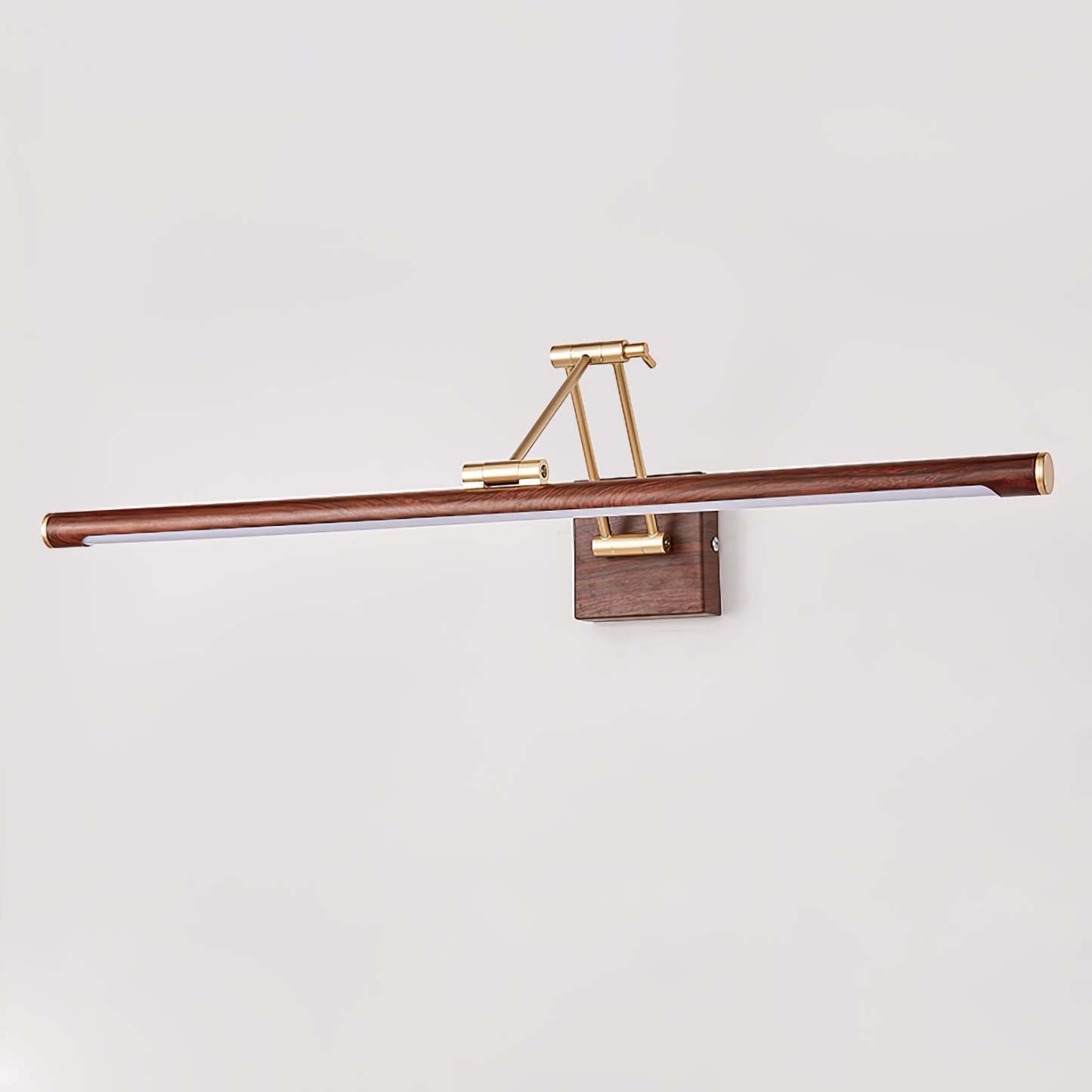 Walnut Color Linear Adjustable Aplique | LASSOLA