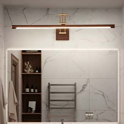 Walnut Color Linear Adjustable Aplique