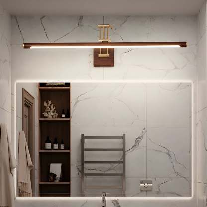 Walnut Color Linear Adjustable Aplique