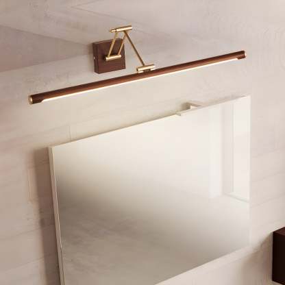 Walnut Color Linear Adjustable Aplique