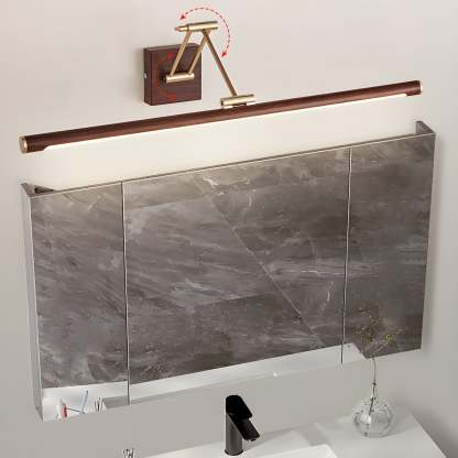 Walnut Color Linear Adjustable Aplique
