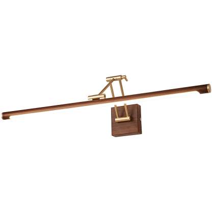 Walnut Color Linear Adjustable Aplique