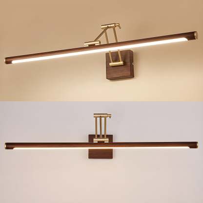 Walnut Color Linear Adjustable Aplique