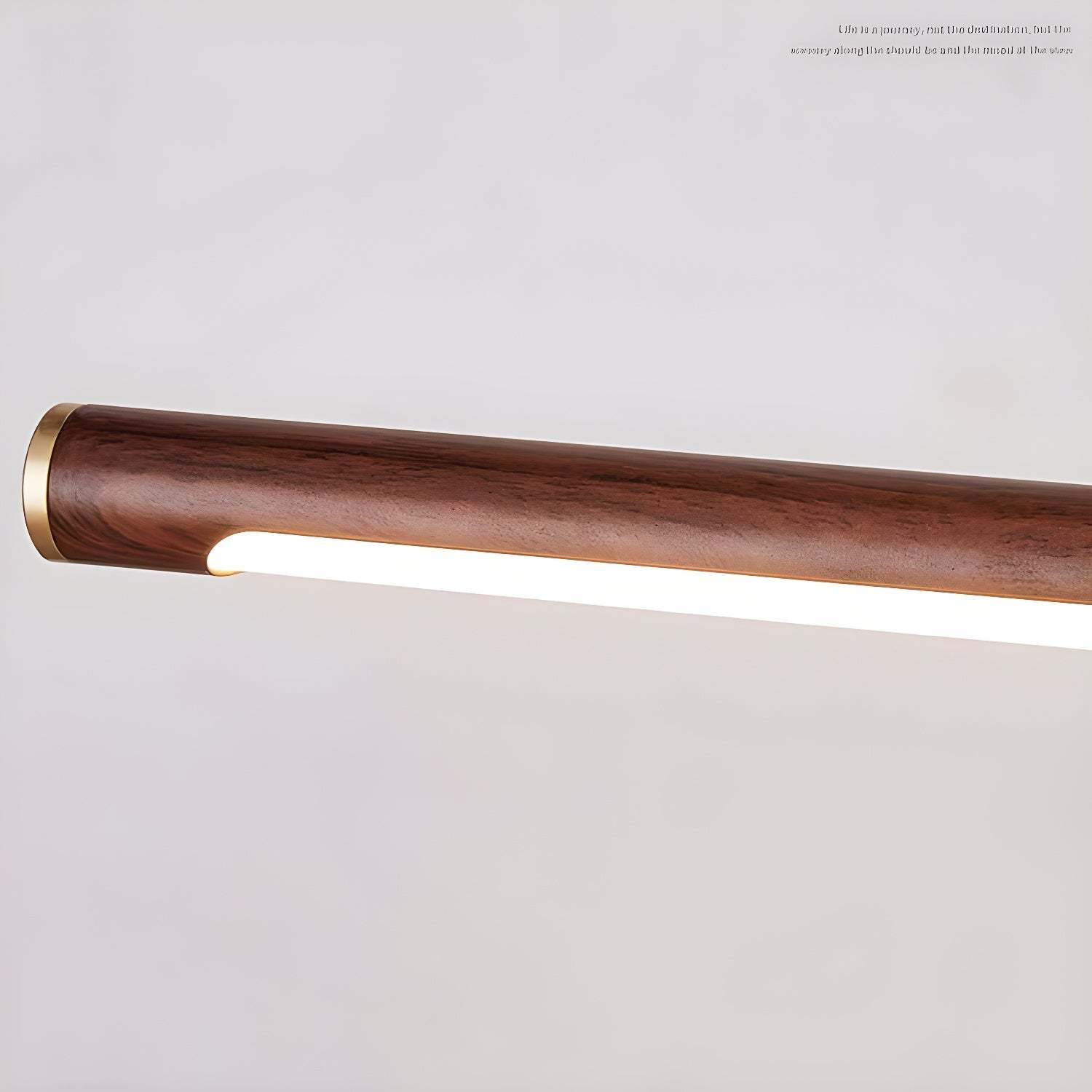 Walnut Color Linear Adjustable Aplique