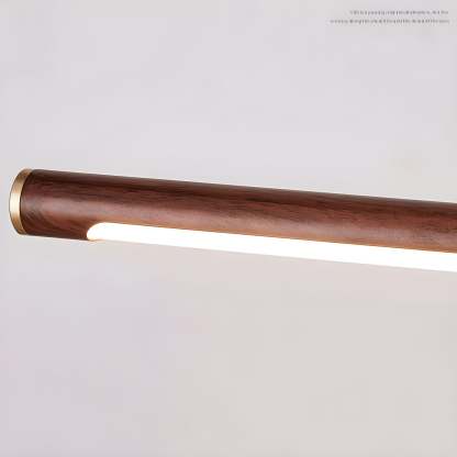 Walnut Color Linear Adjustable Aplique