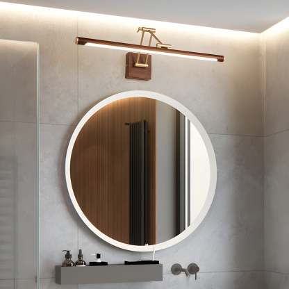 Walnut Color Linear Adjustable Aplique