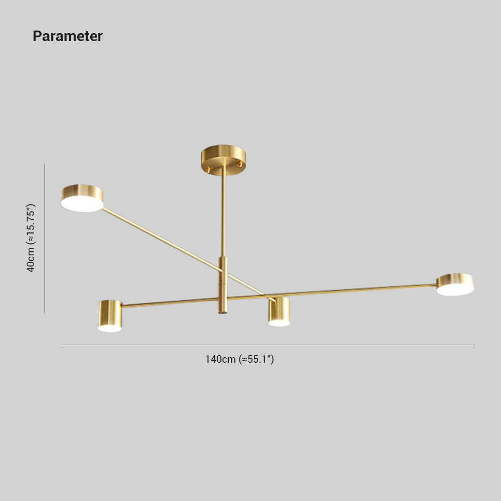Weiss Moderno Industria Rama LED Lámpara Colgante Negro/Oro Dormitorio/ Salón Metal