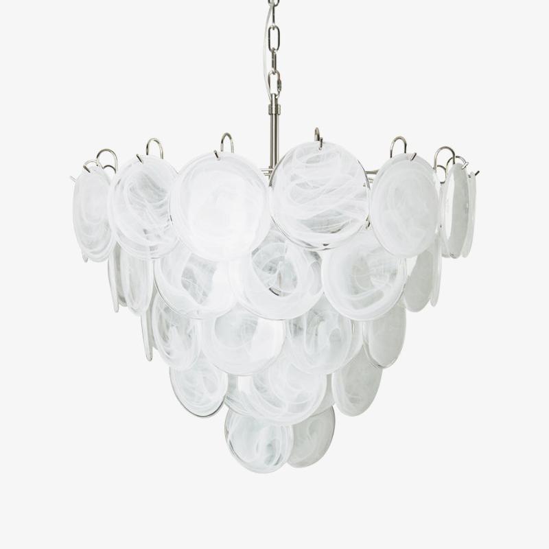 Verona Murano Glass Disc Chandelier