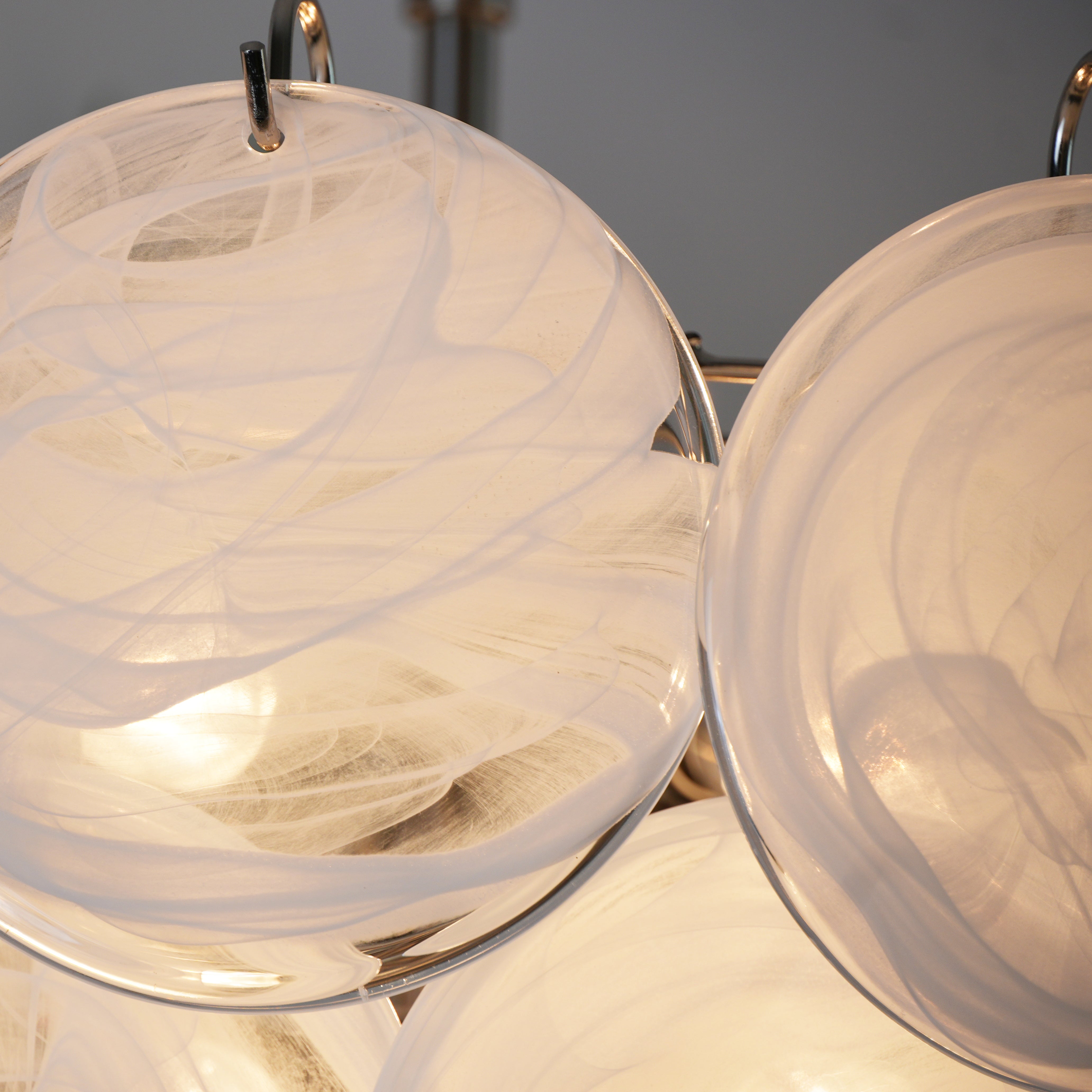 Verona Murano Glass Disc Chandelier