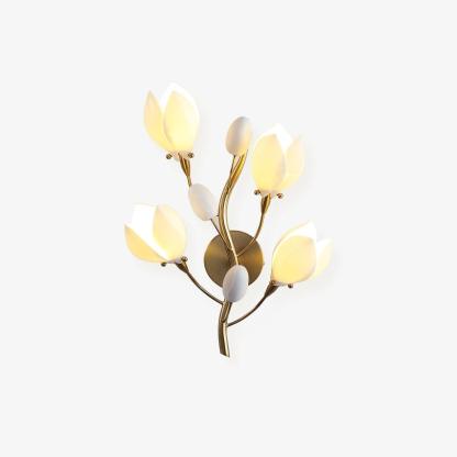 Porcelain Magnolia Aplique