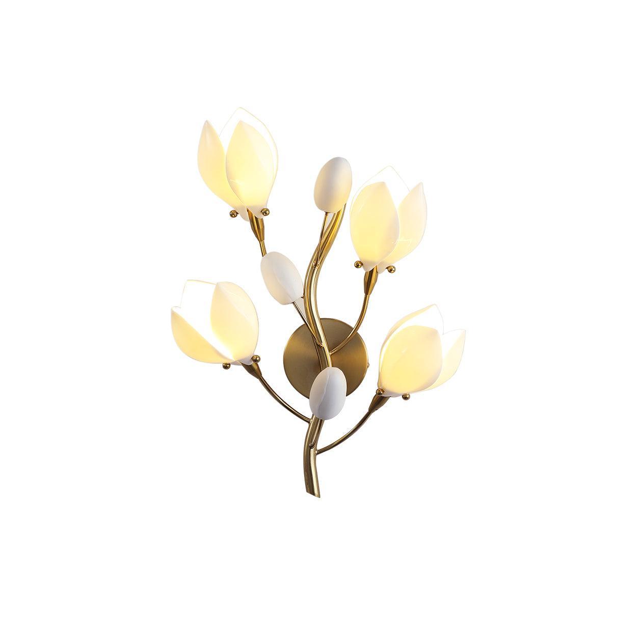 Porcelain Magnolia Aplique