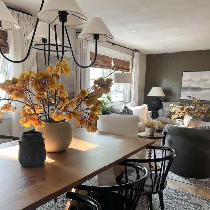 Axis Brass Chandelier