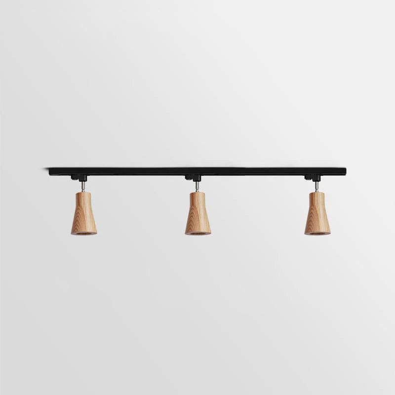 Ozawa Modern Wood Track Ceiling Light Living Room Bedroom Hallway