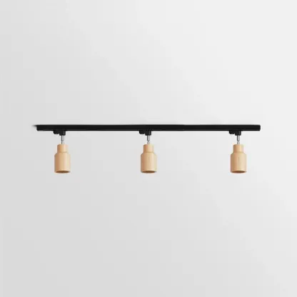 Ozawa Modern Wood Track Ceiling Light Living Room Bedroom Hallway