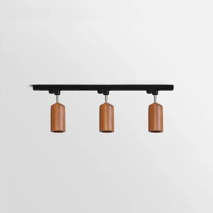 Ozawa Modern Wood Track Ceiling Light Living Room Bedroom Hallway