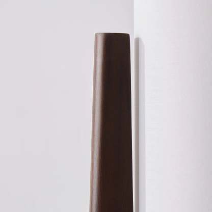 Hakka Minimalist Wood Fabric Floor Light