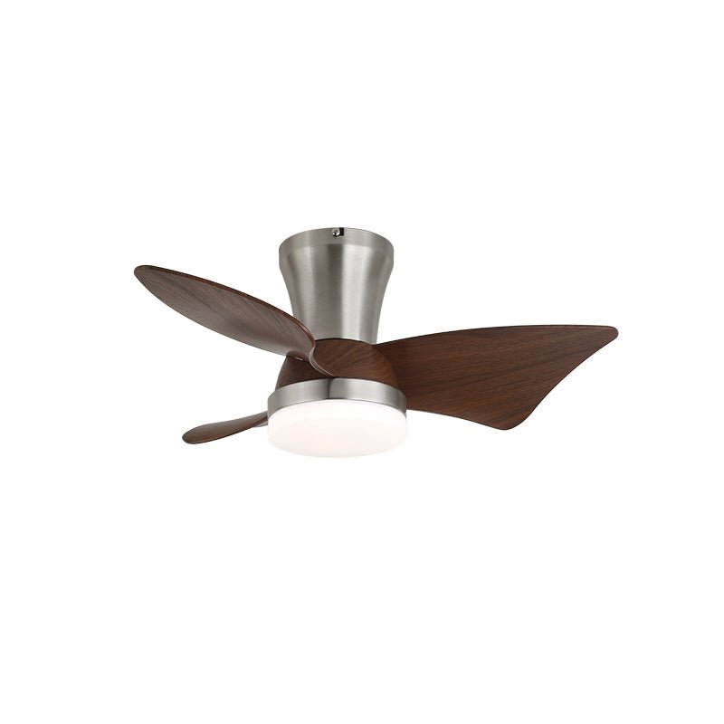 Ventilador de techo Luvora, mostrando diferentes acabados de cuerpo