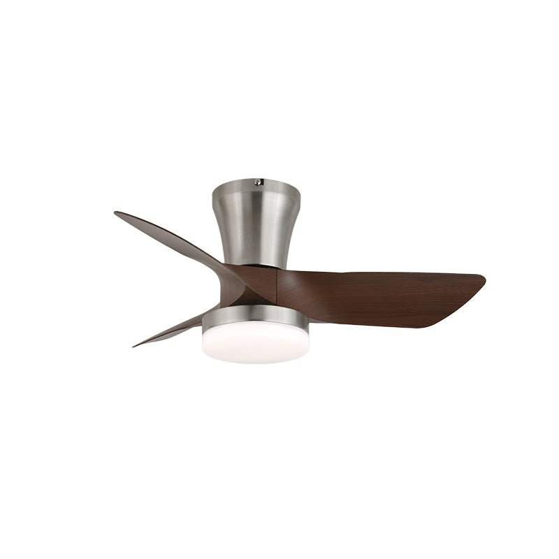 Ventilador de techo Luvora, primer plano del LED integrado