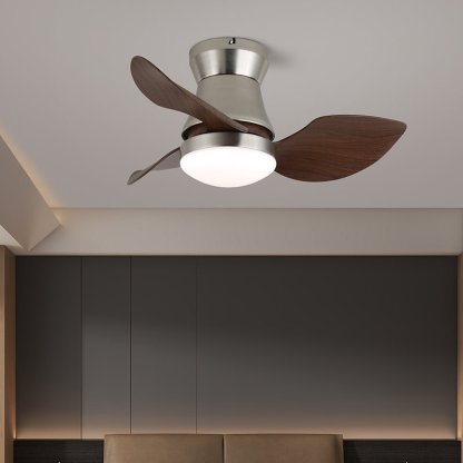 Ventilador de techo Luvora, vista de las aspas desde arriba