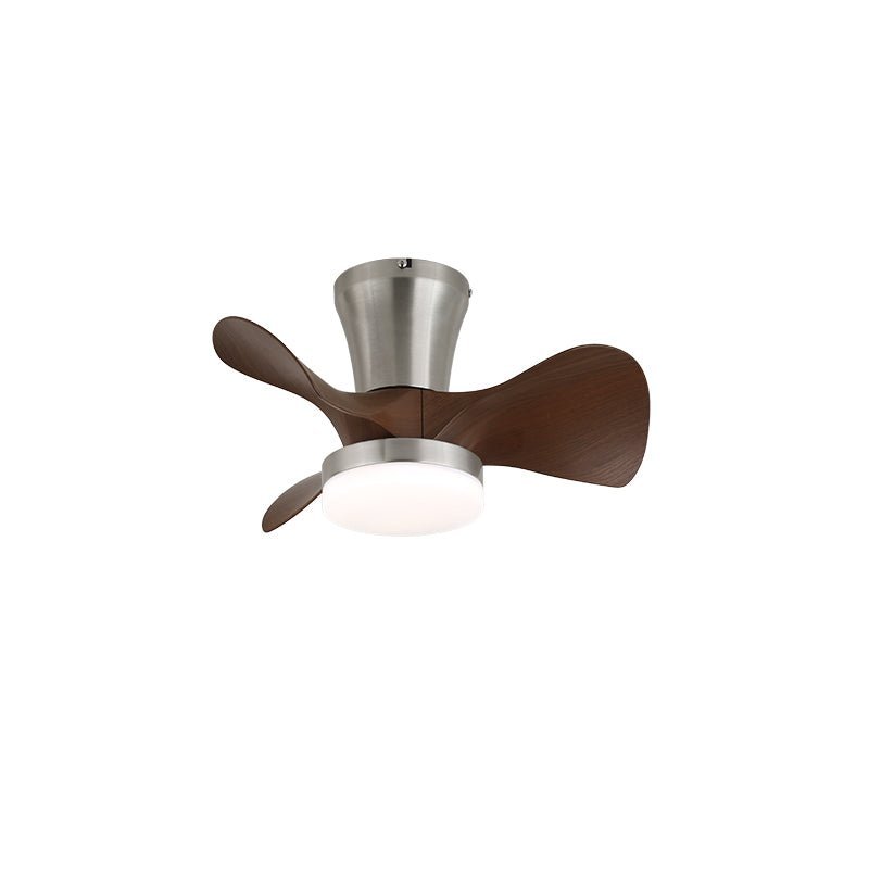 Ventilador de techo Luvora minimalista, detalle de las aspas de ABS