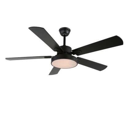 Detalle de las aspas de ABS y la pantalla acrílica del ventilador Aerilux.