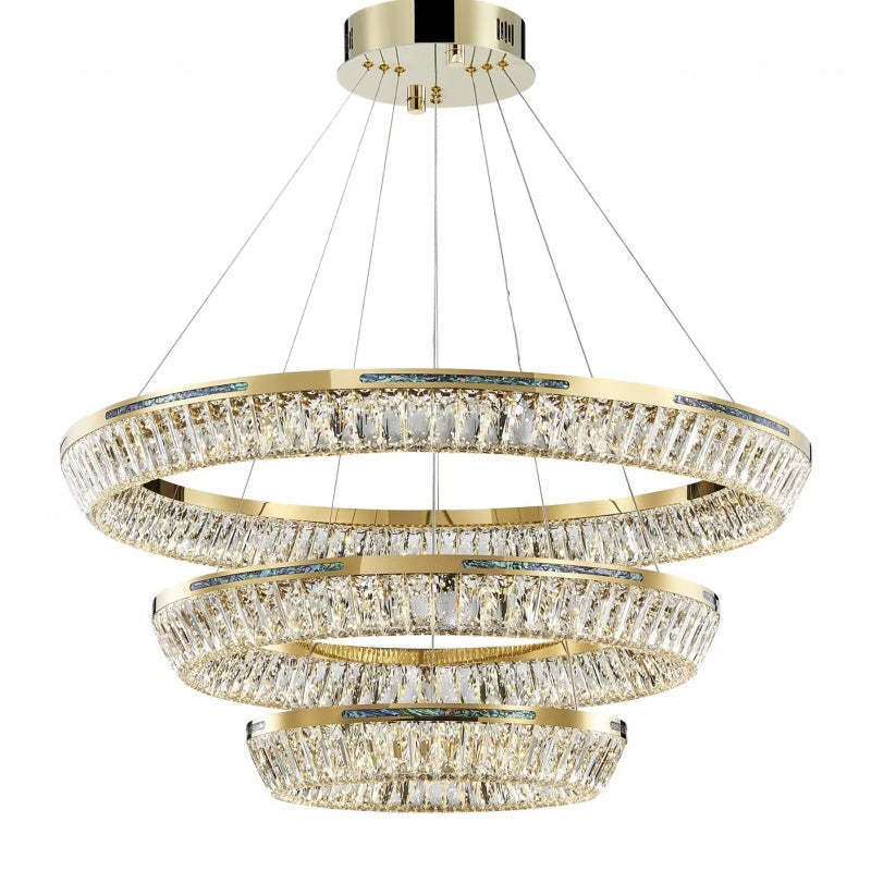 Marilyn Candelabro/Lámpara Colgante Metal Cristal