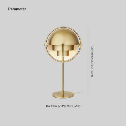 Artelux Deformed Ball Table Lamp
