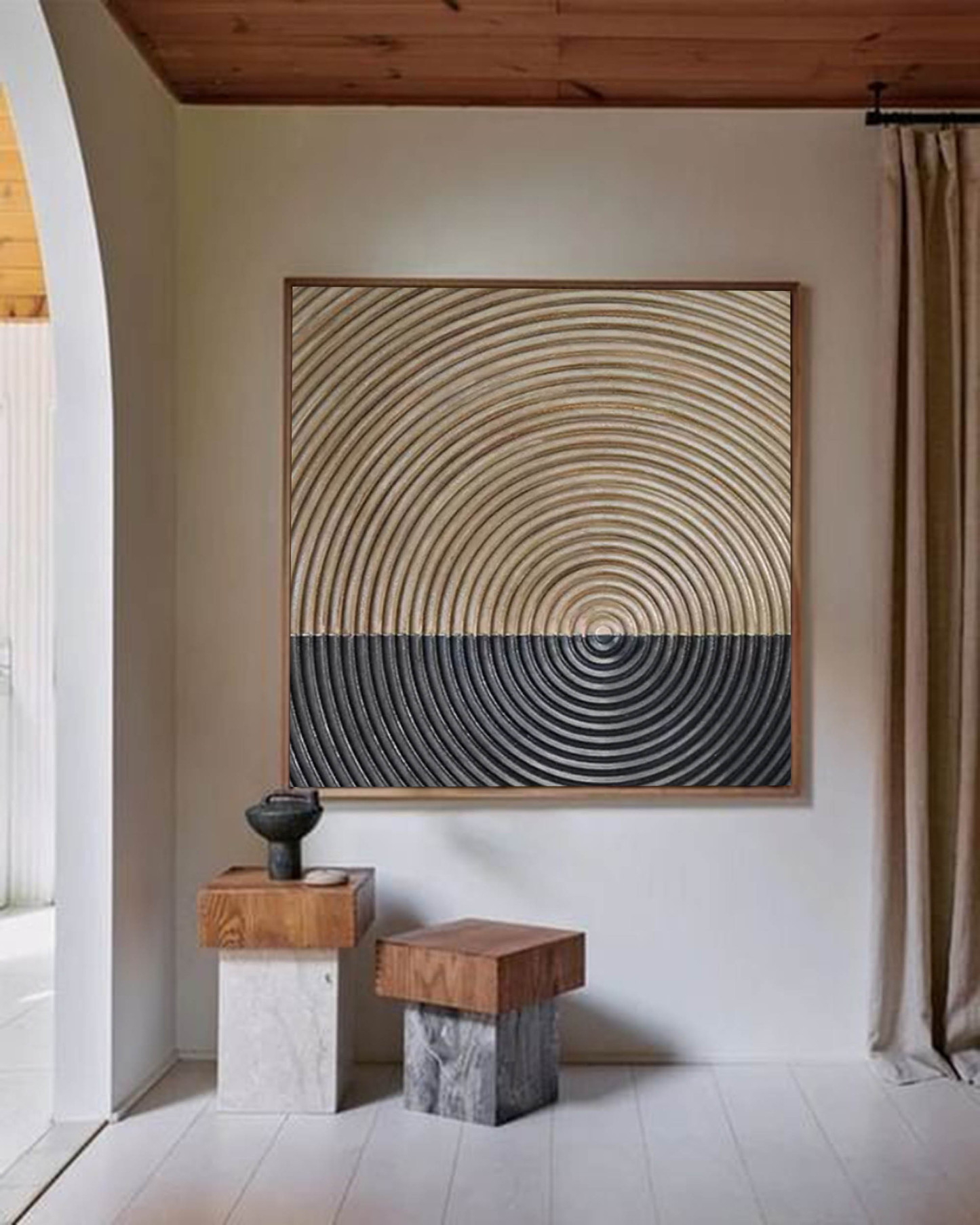 Arte Abstracto Wabi-Sabi #MS059